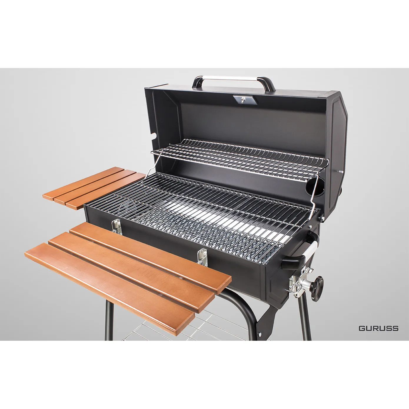 Guruss Schwarz Barbecue-Set, 75cm - Image 2
