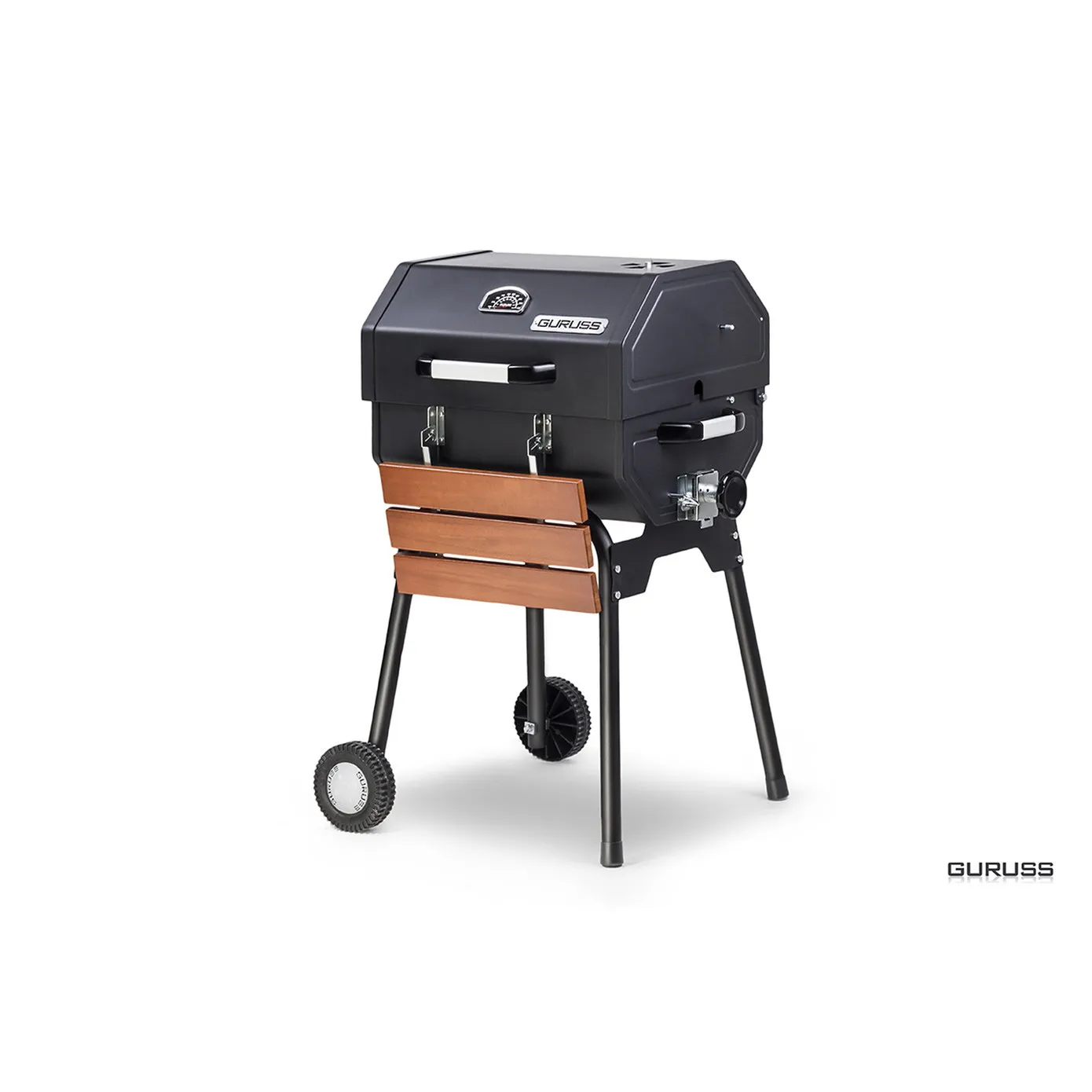 Guruss Schwarzes Grill-Set, 50cm - Image 3