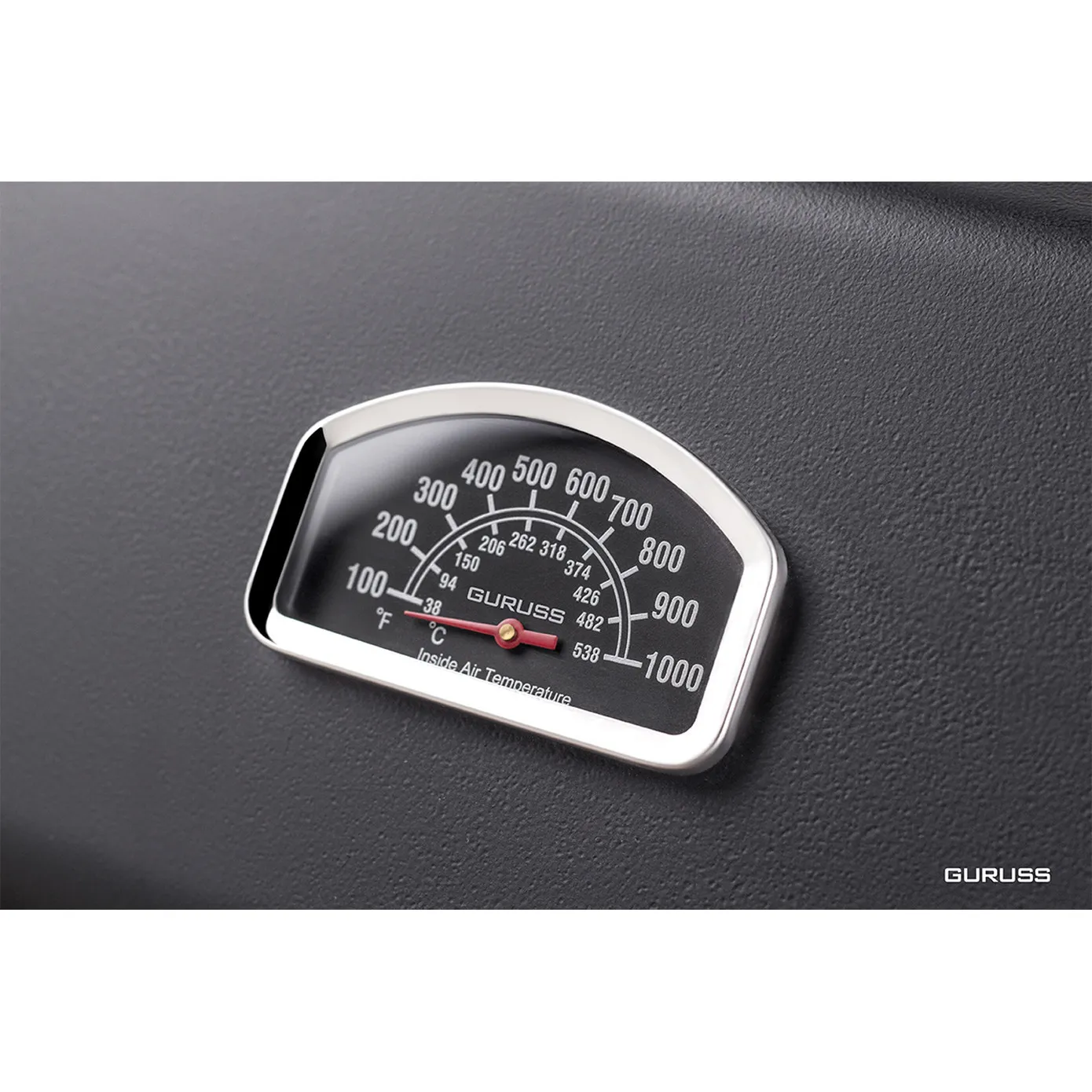Guruss Schwarzes Grill-Set, 50cm - Image 5