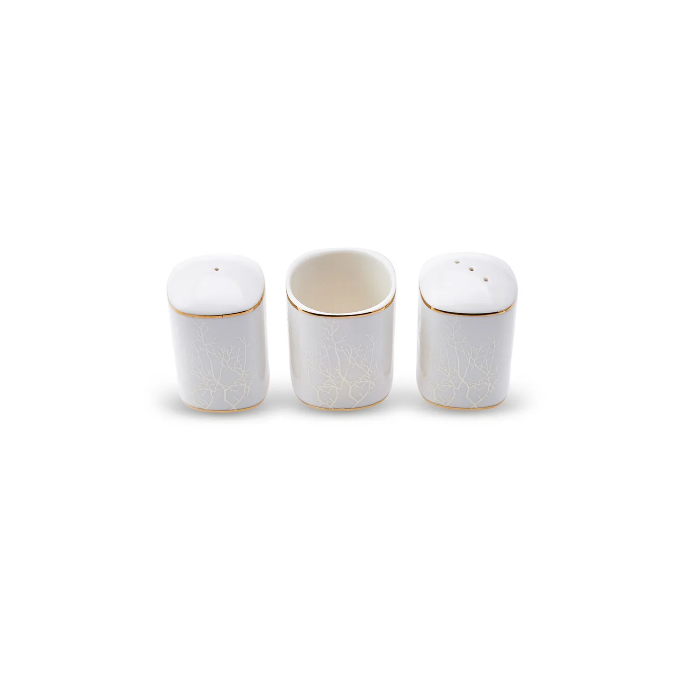 Karaca Autumn Fine Cream 60-teiliges Porzellangeschirr für 12 Personen quadratisch - Image 12
