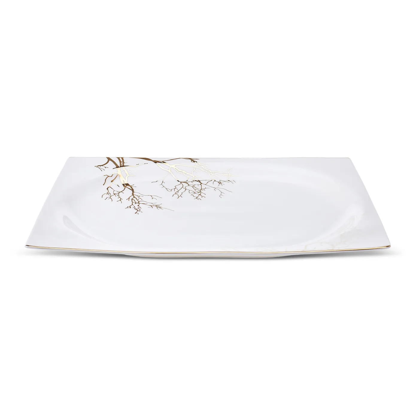 Karaca Autumn Fine Cream 60-teiliges Porzellangeschirr für 12 Personen quadratisch - Image 15