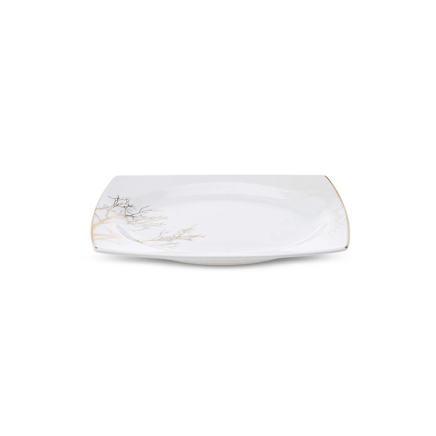 Karaca Autumn Fine Cream 60-teiliges Porzellangeschirr für 12 Personen quadratisch - Image 7