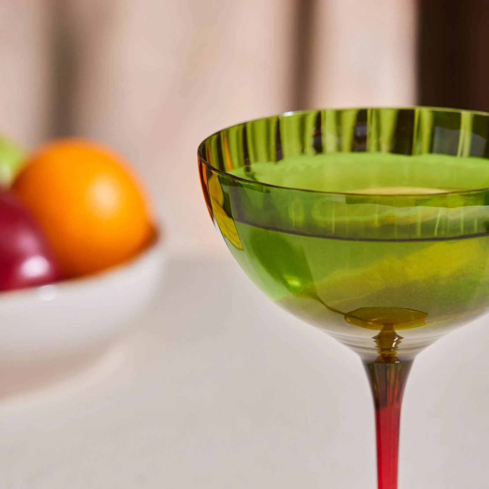 Karaca Bettle Martini Grünes Eisdessertglas - Image 3