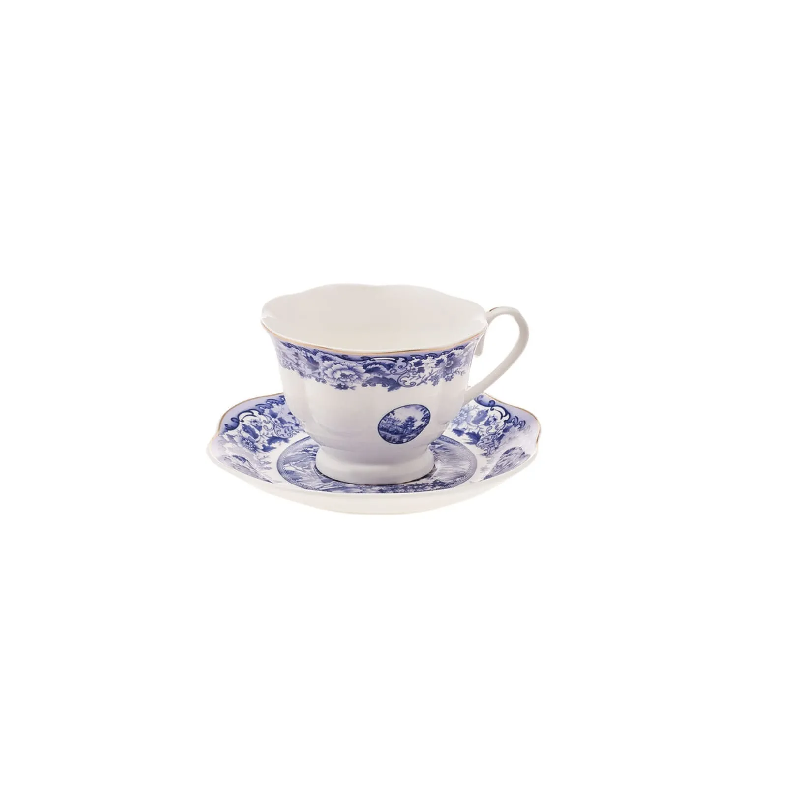 Karaca Blue Odyssey 2er Set Teetassen 220 ml - Image 3