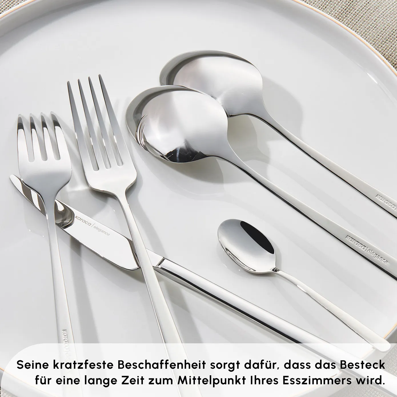 Karaca Boreas 12 Personen Besteckset, 84 Teilig - Image 8