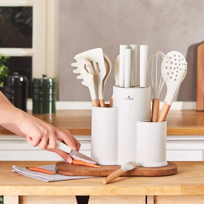 Karaca Burby Creme 14-teiliges Messer-Set - Image 8