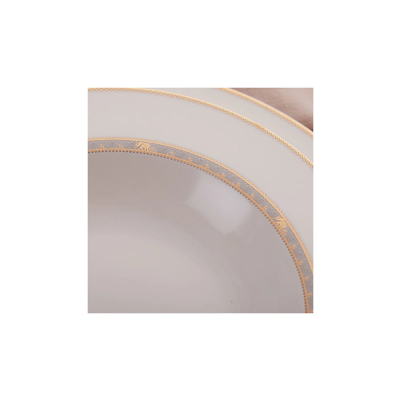 Karaca Destiny Gold 56 Teiliges für 12 Personen Tafelservice - Image 13
