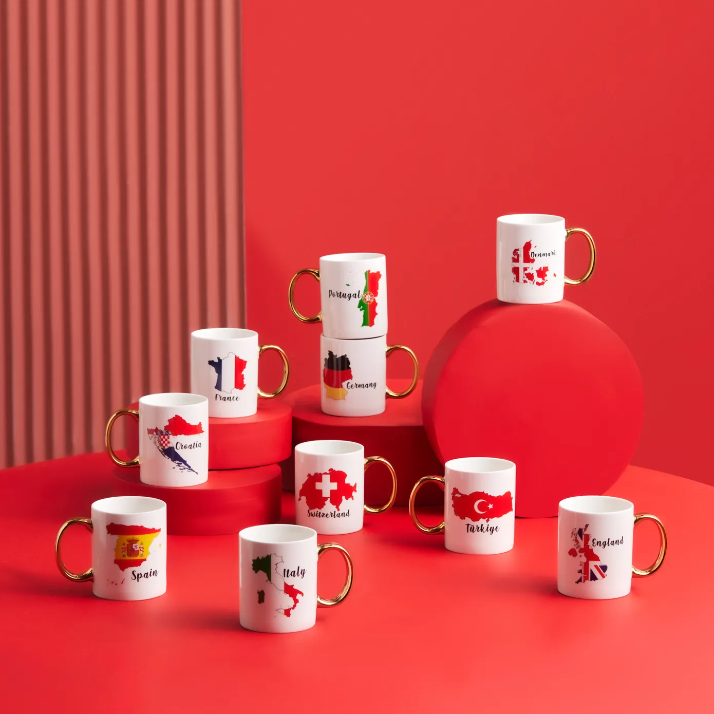 Karaca Deutschland Tasse, 350 ml - Image 8