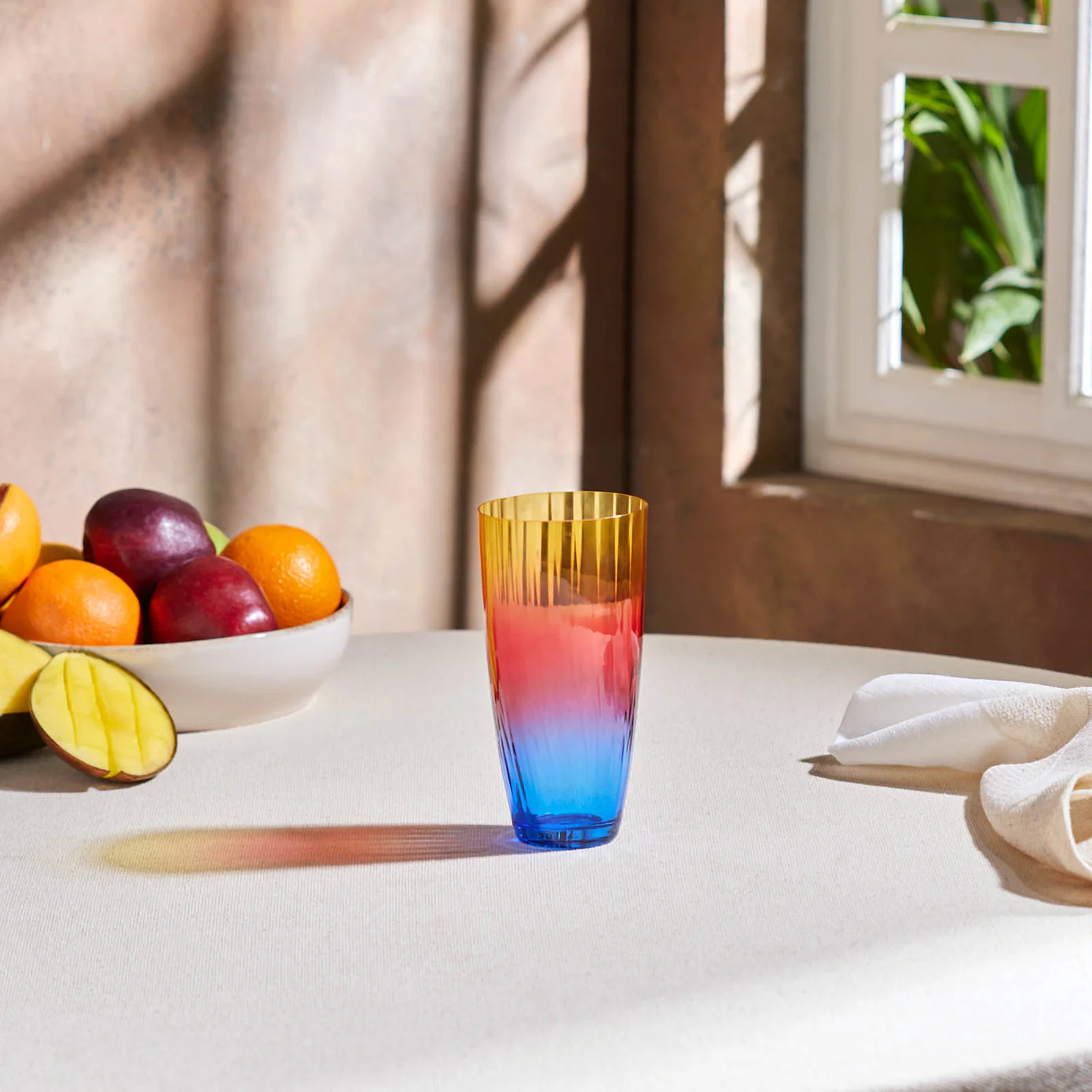 Karaca Dolce Soft Drink Glas 350 Ml Gelb - Image 5