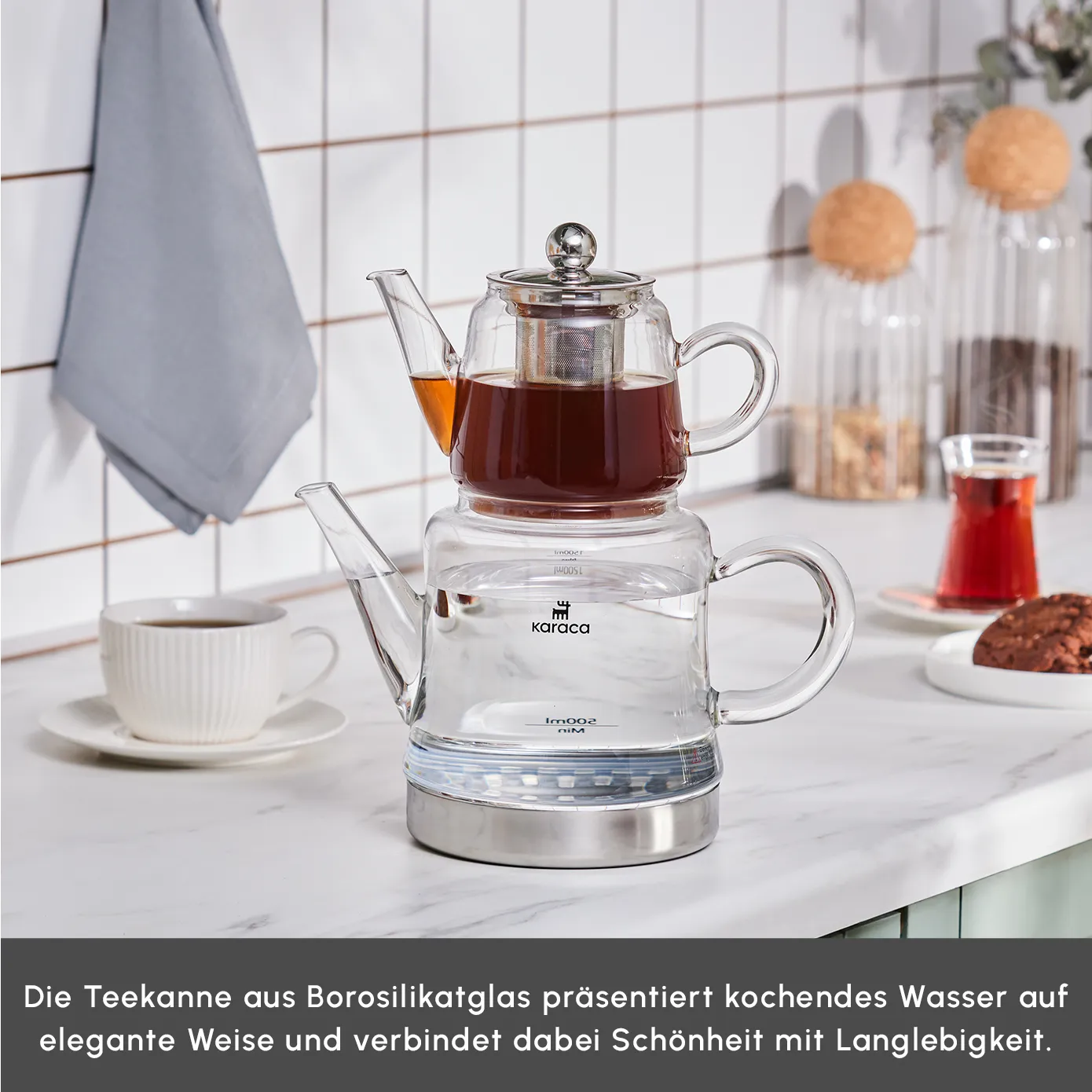 Karaca Dora Glas-Teekanne - Image 3