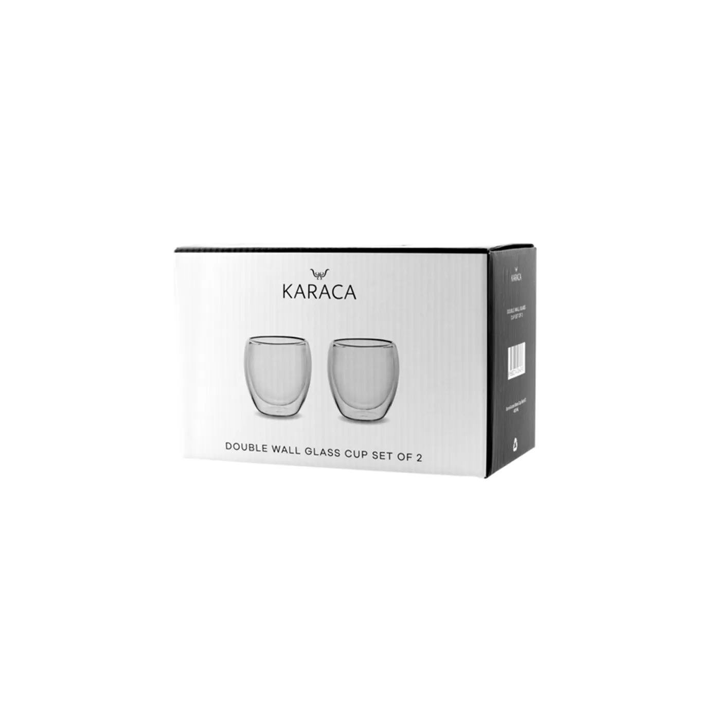 Karaca Double Wall Borosilikat Glas Tassenet für 2 Personen 150 ml - Image 17