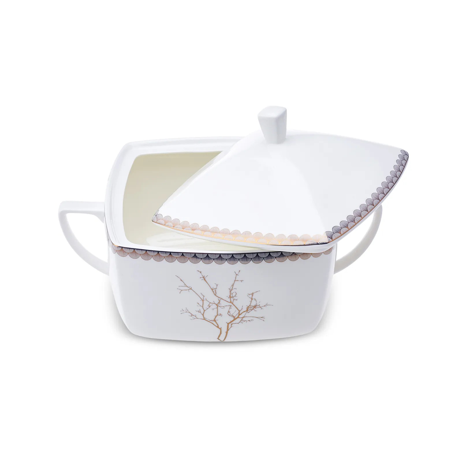 Karaca Fine Pearl Banyan 62-teiliges Geschirrset für 12 Personen - Image 5