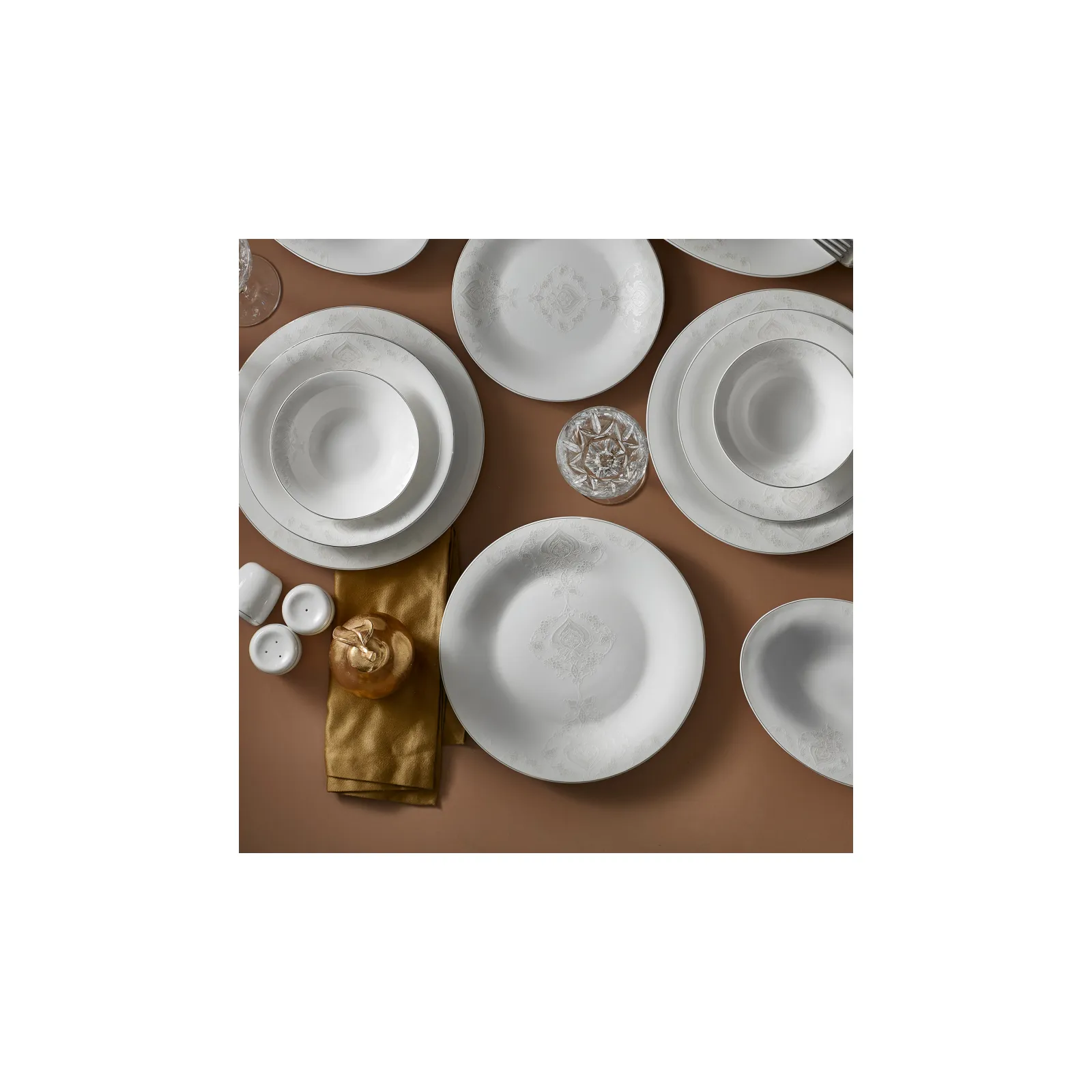 Karaca Fine Pearl Bella 58 Teiliges Für 12 Personen Perlmutttafeserviceset - Image 11