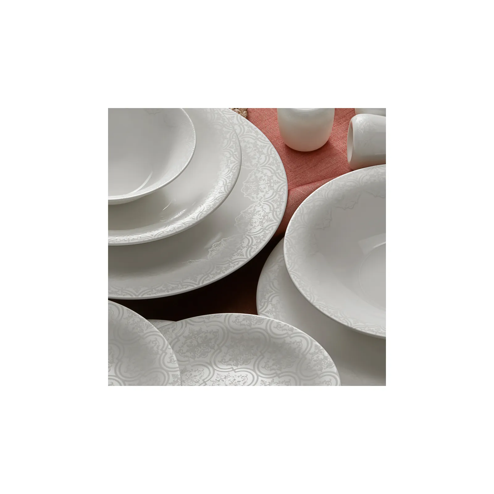 Karaca Fine Pearl Eternal 58 Teiliges Für 12 Personen Tafelgeschirr Set Aus Perlen - Image 15