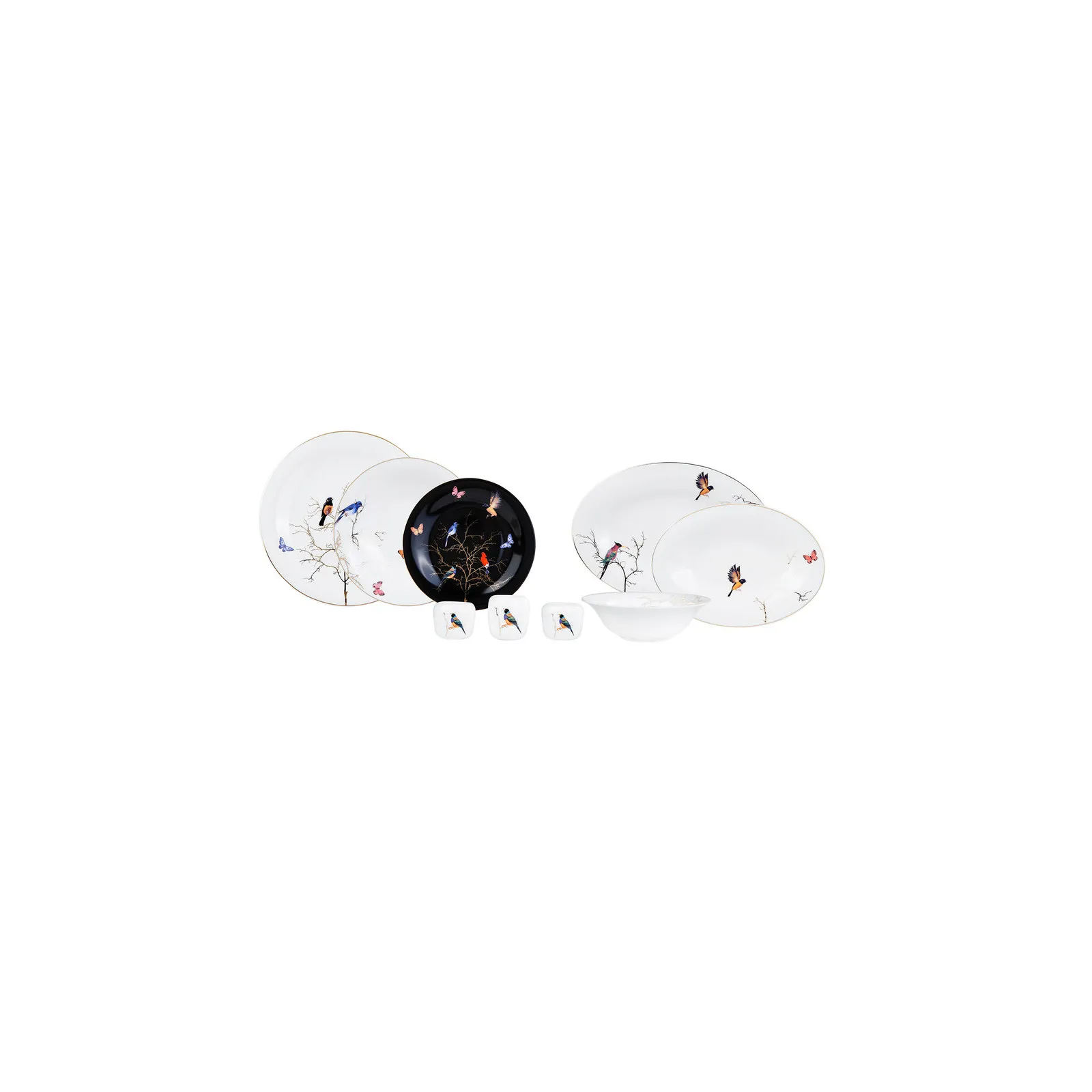 Karaca Fine Pearl Grace Black 58-teiliges Perlmutttafelserviceset für 12 Personen - Image 21