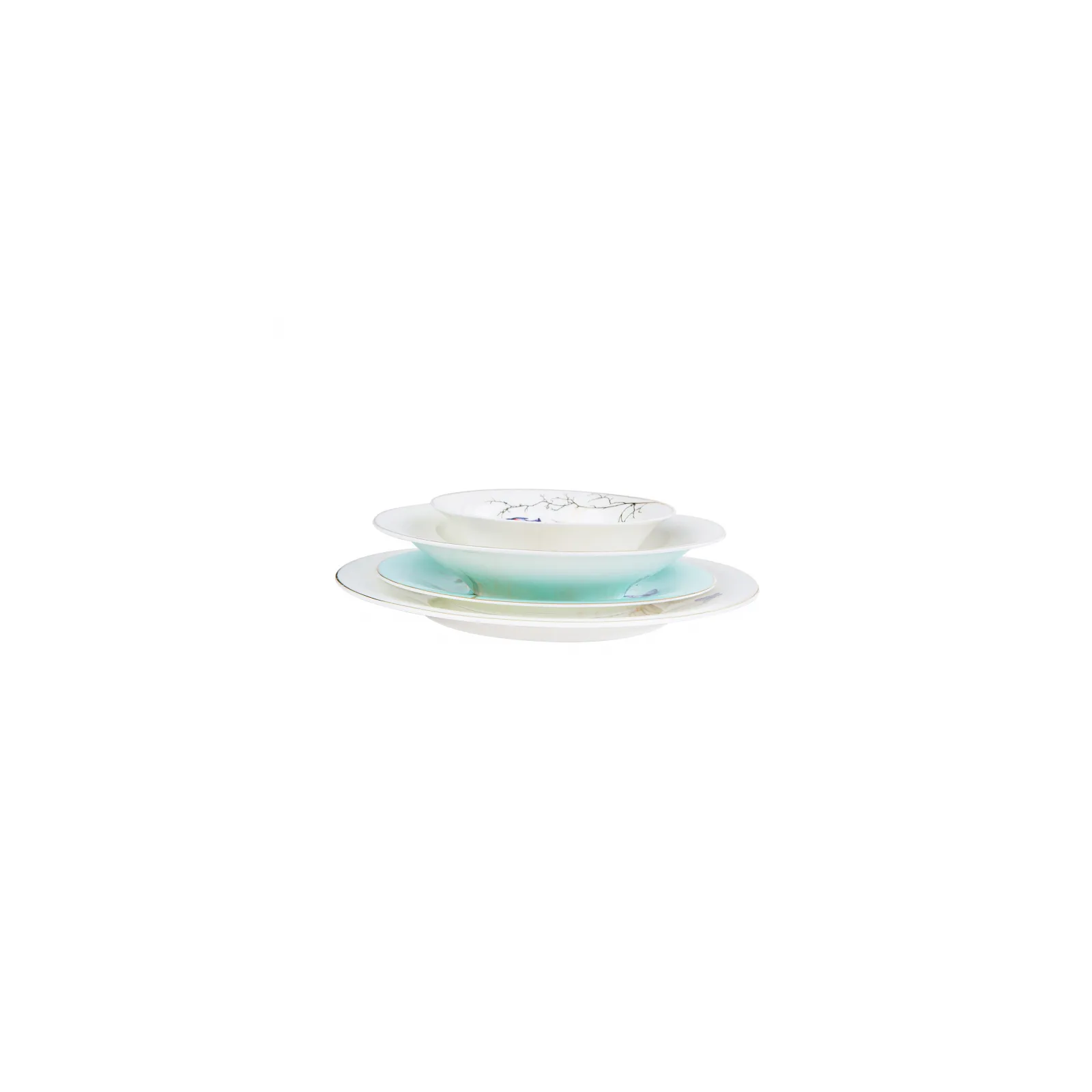 Karaca Fine Pearl Grace Mint 58 Teiliges Für 12 Personen Perlentafelserviceset - Image 17