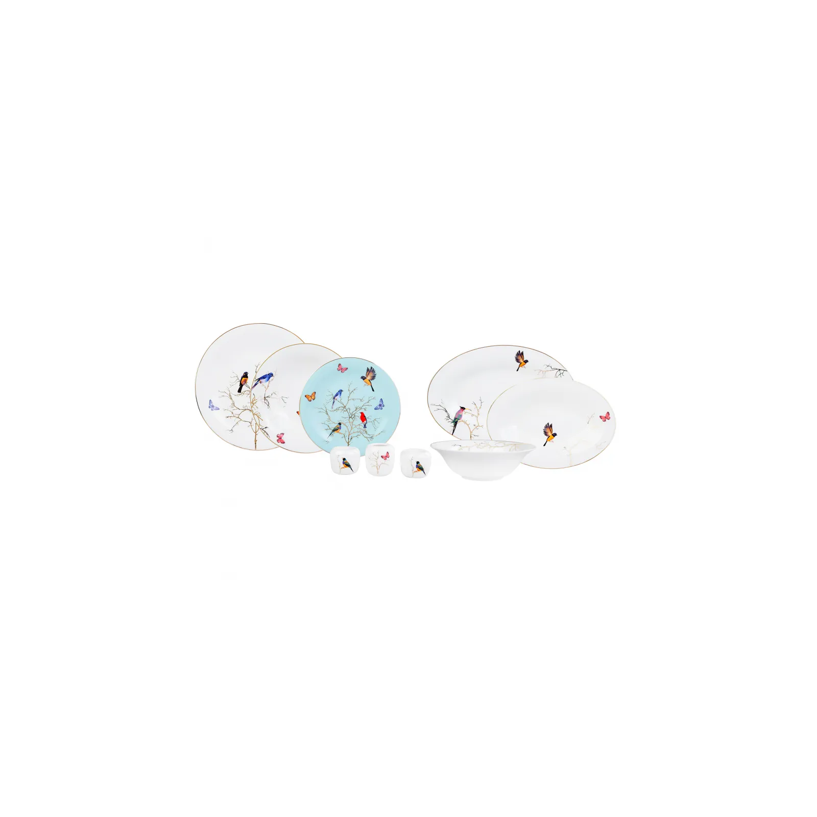 Karaca Fine Pearl Grace Mint 58 Teiliges Für 12 Personen Perlentafelserviceset - Image 6