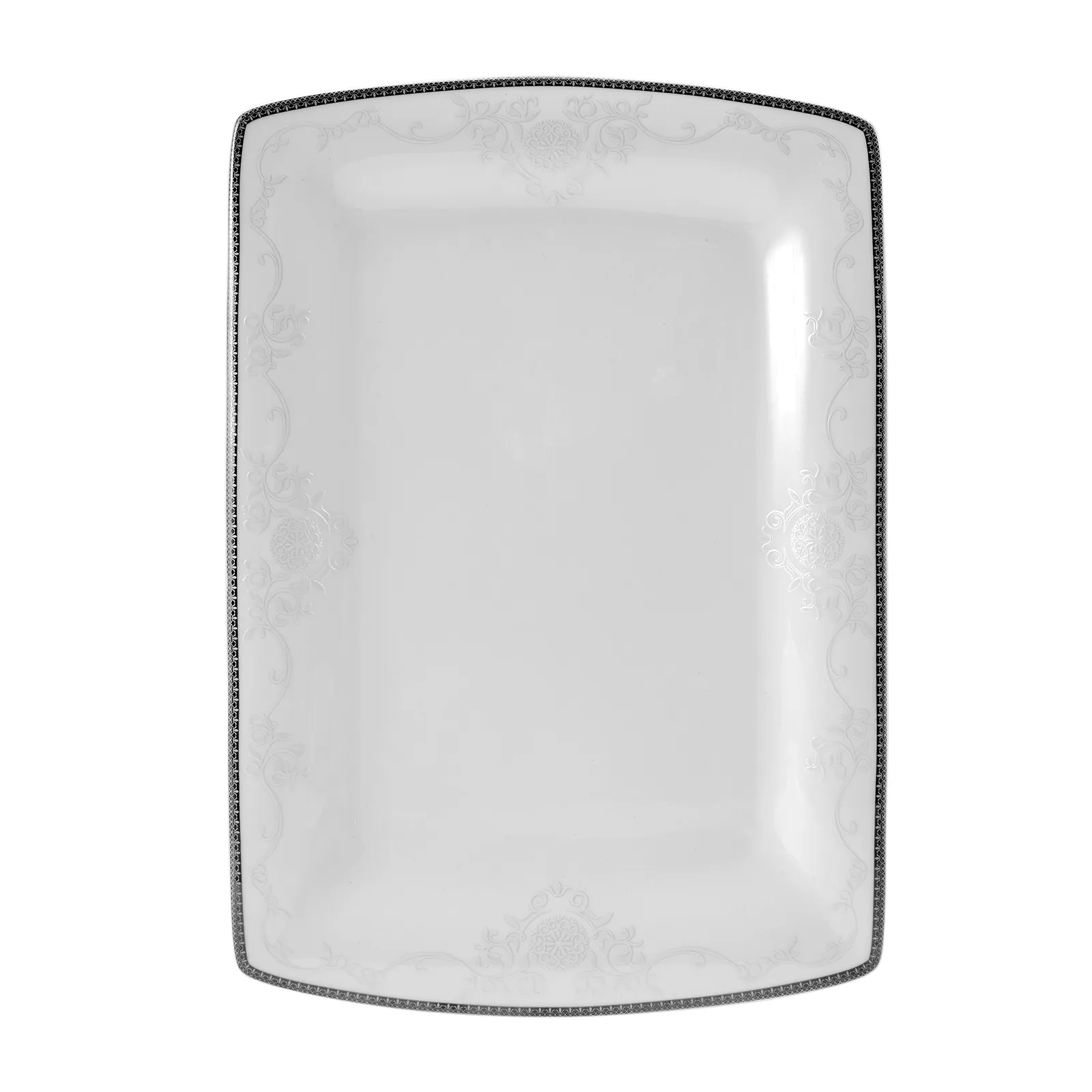 Karaca Fine Pearl Neklus 62-teiliges Tafelservice für 12 Personen Eckig - Image 10