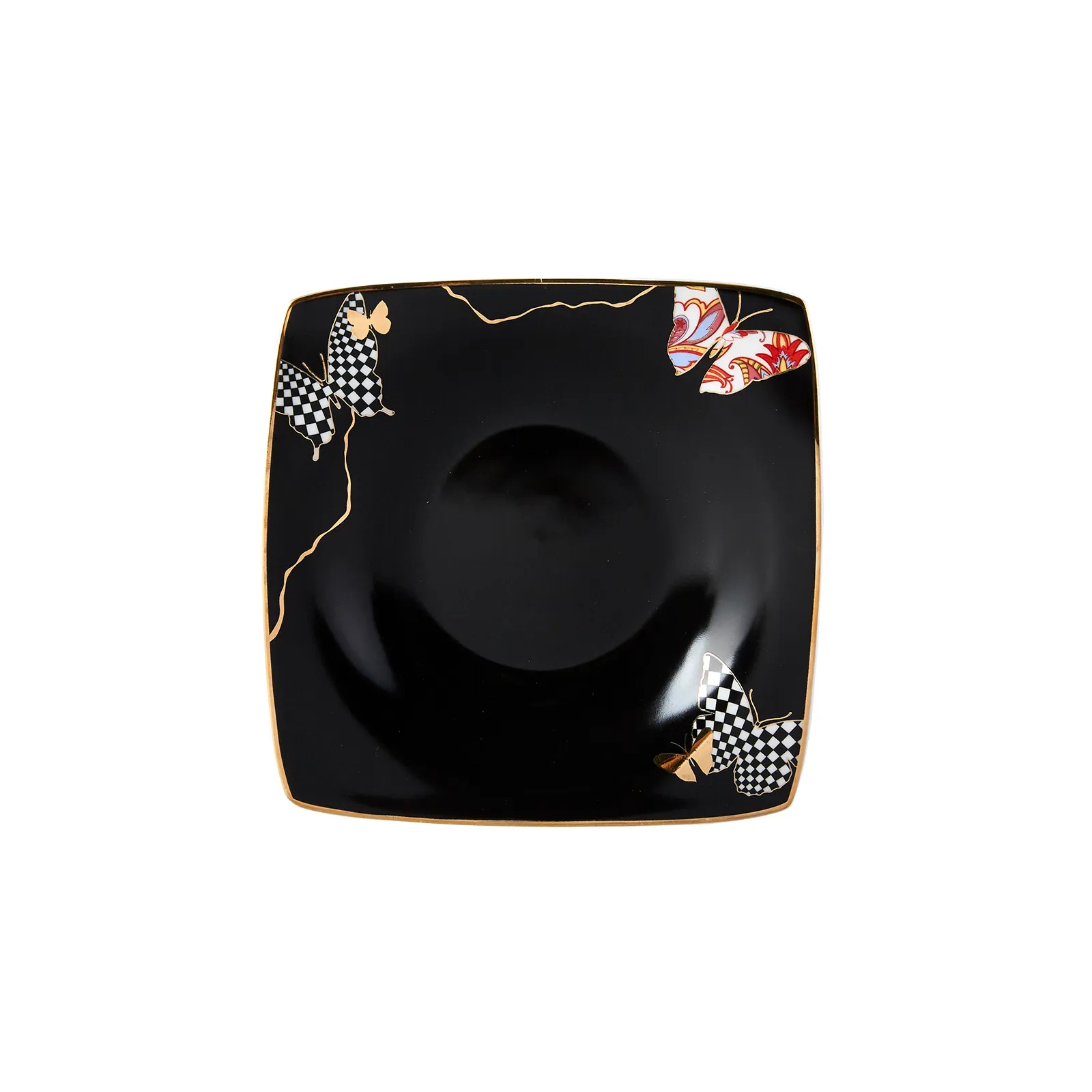 Karaca Fine Pearl Unique 14-teiliges quadratisches Frühstücksset und Servierschalen für 6 Personen - Image 6