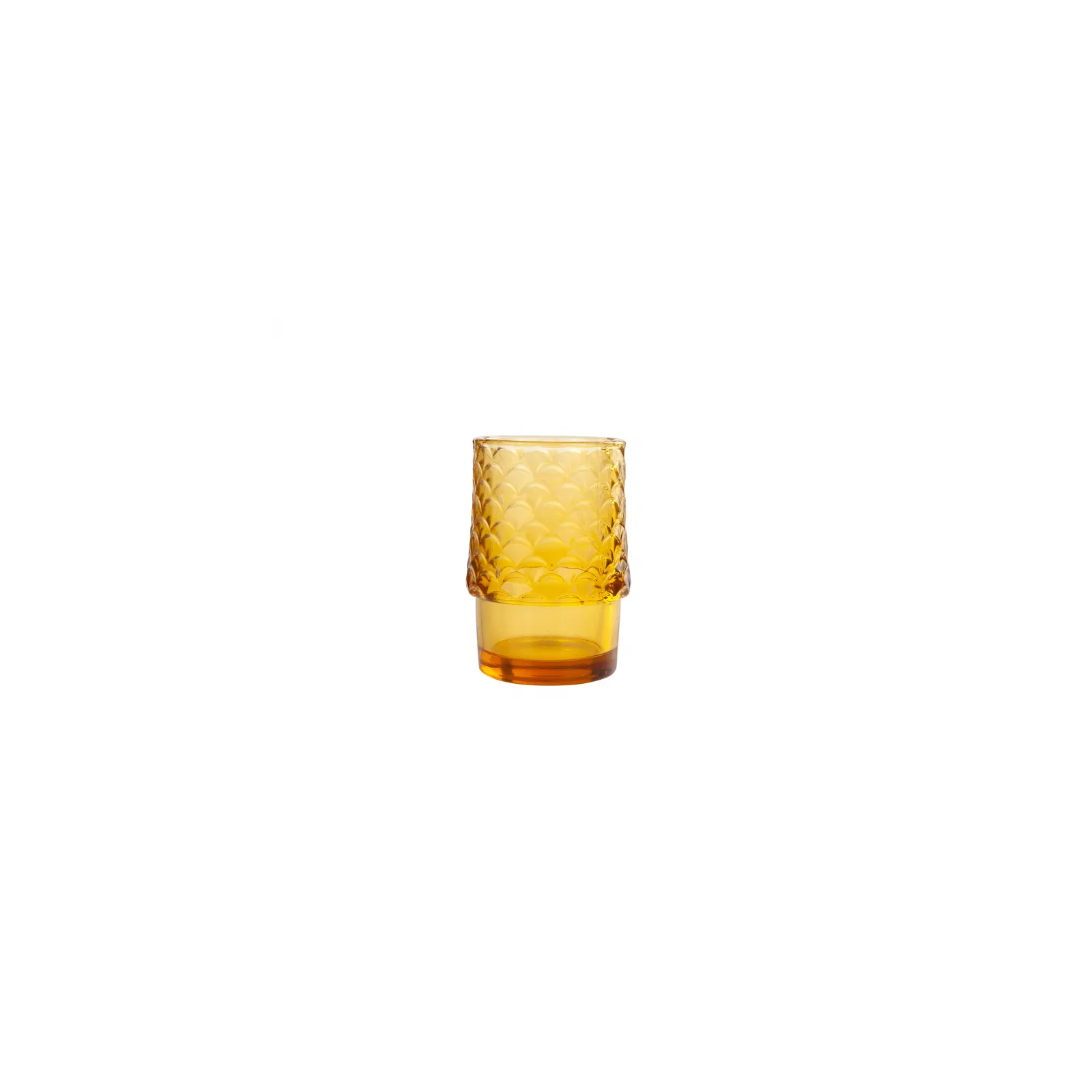 Karaca Fish  Softdrinkglas 4-teilig , Amber - Image 4