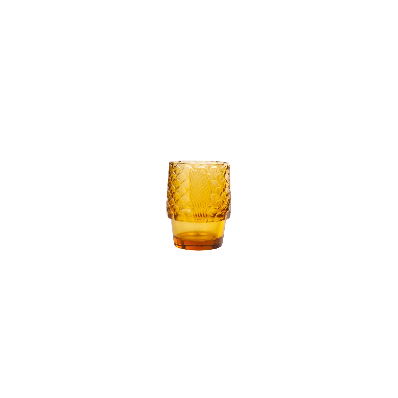 Karaca Fish  Softdrinkglas 4-teilig , Amber - Image 5