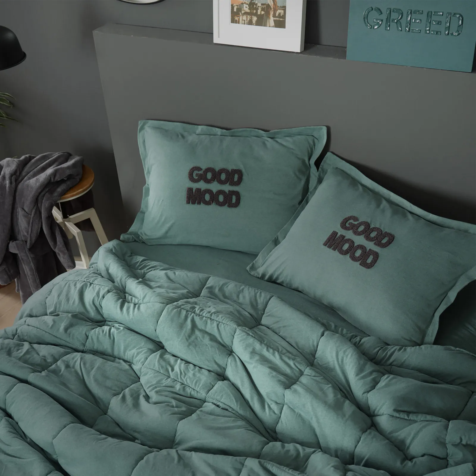 Karaca Home Cotton Comfort Einzeln, Ölfarbig - Image 4