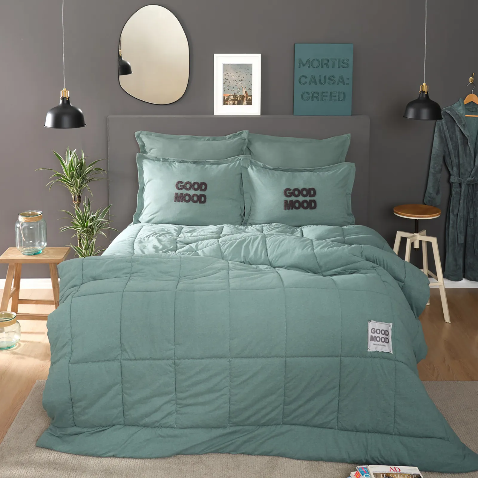 Karaca Home Cotton Comfort Einzeln, Ölfarbig - Image 6