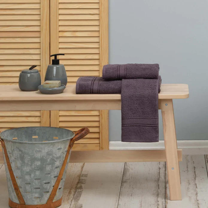 Karaca Home Daily Soft 100% Baumwolle Handtuch 50x90 cm Anthrazit - Image 2