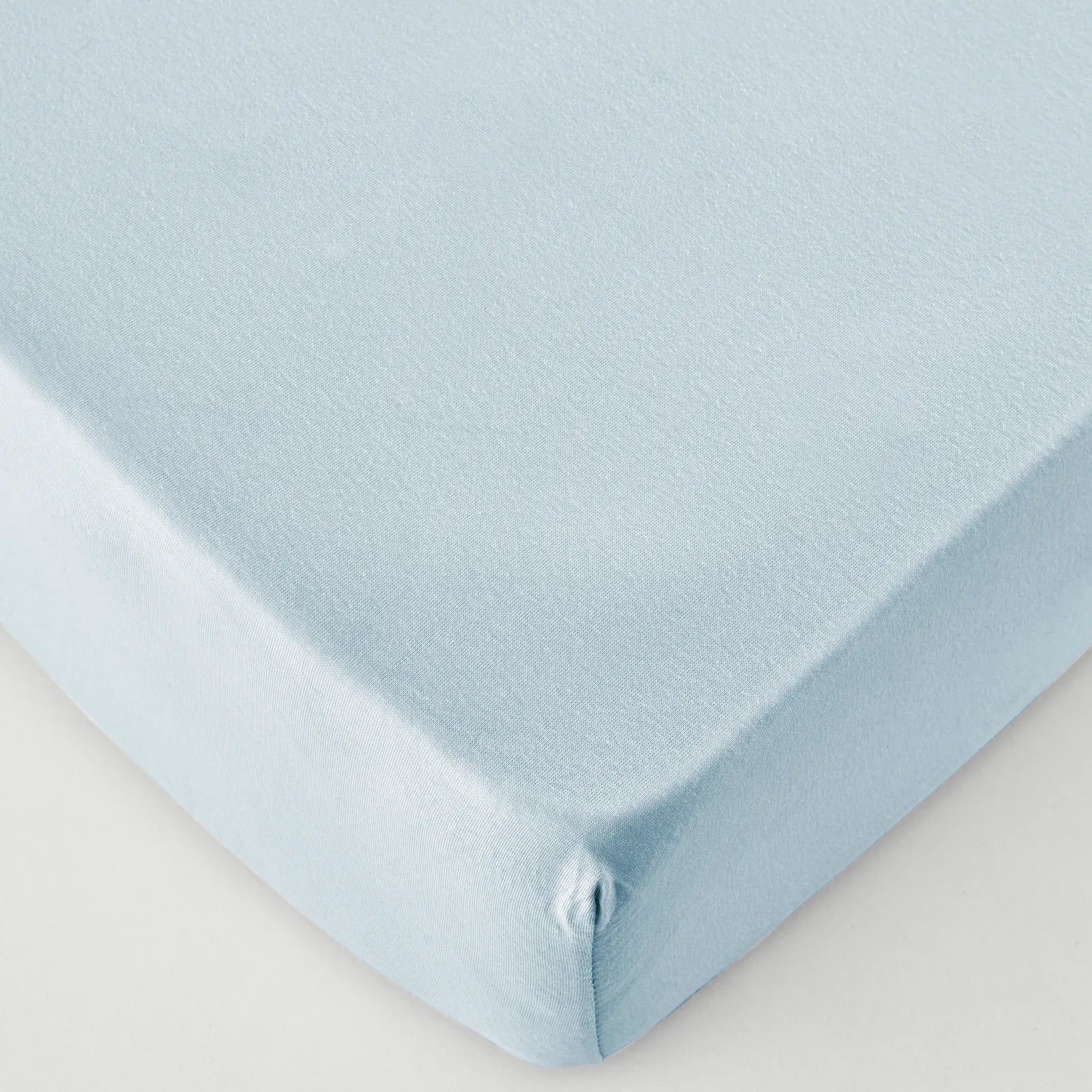 Karaca Home Jersey Spannbetlaken hellblau 100x200 cm + 30 cm Öko-Tex zertifiziert - Image 2