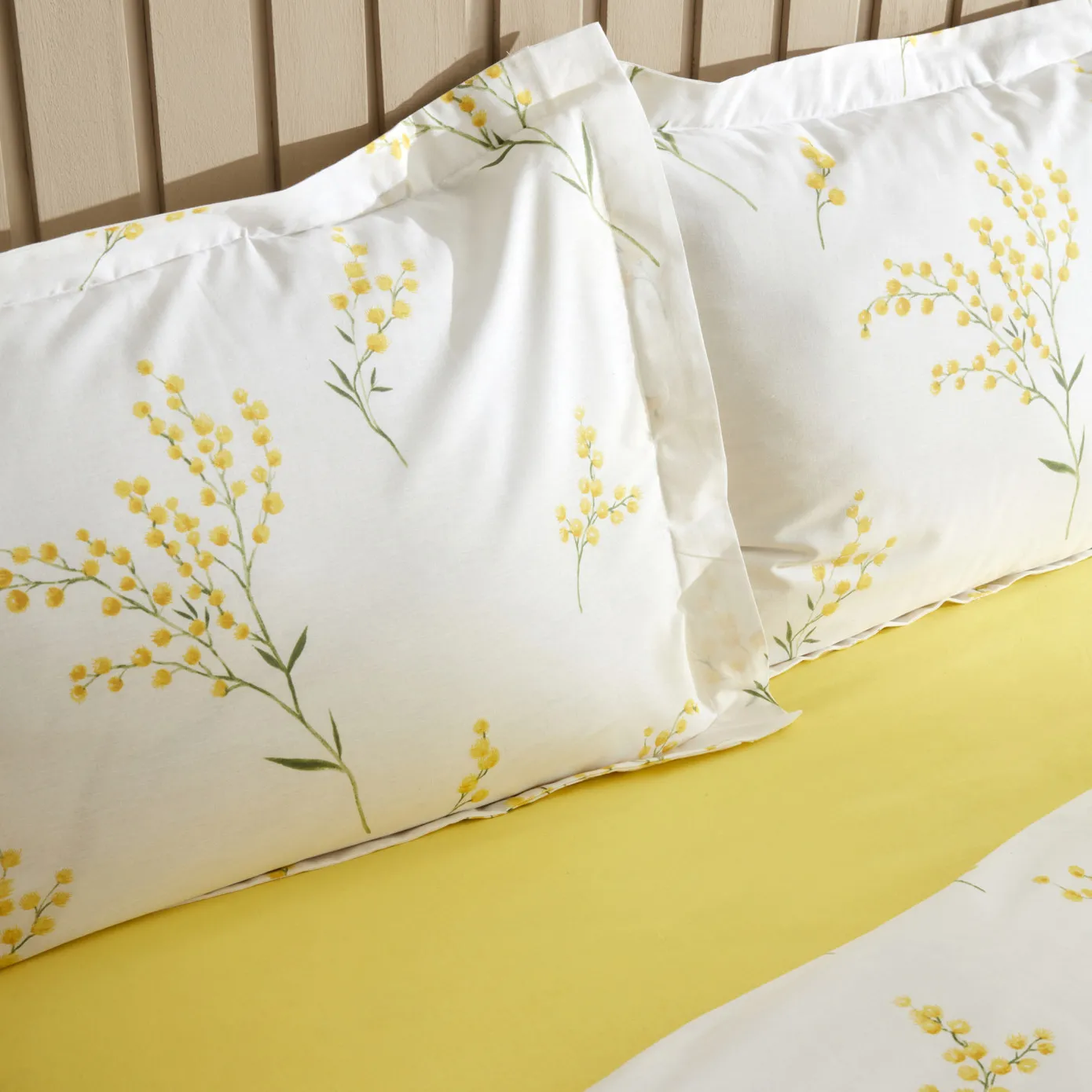 Karaca Home Loretta Gelb 100% Baumwolle Doppel Bettbezug Set - Image 5