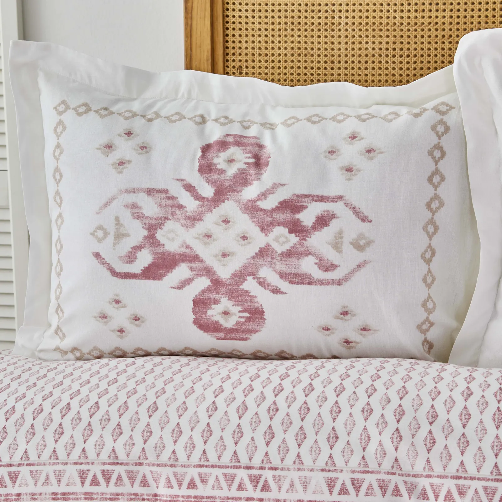 Karaca Home Neos Powder 100% Baumwolle Doppel-Bettbezug Set - Image 3