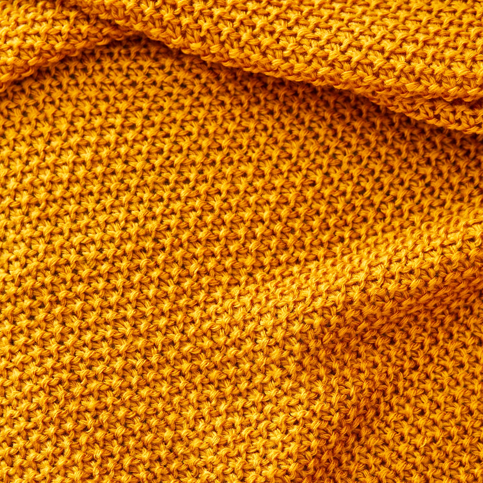 Karaca Home ocker Strickdecke Öko-Tex zertifiziert - Image 3