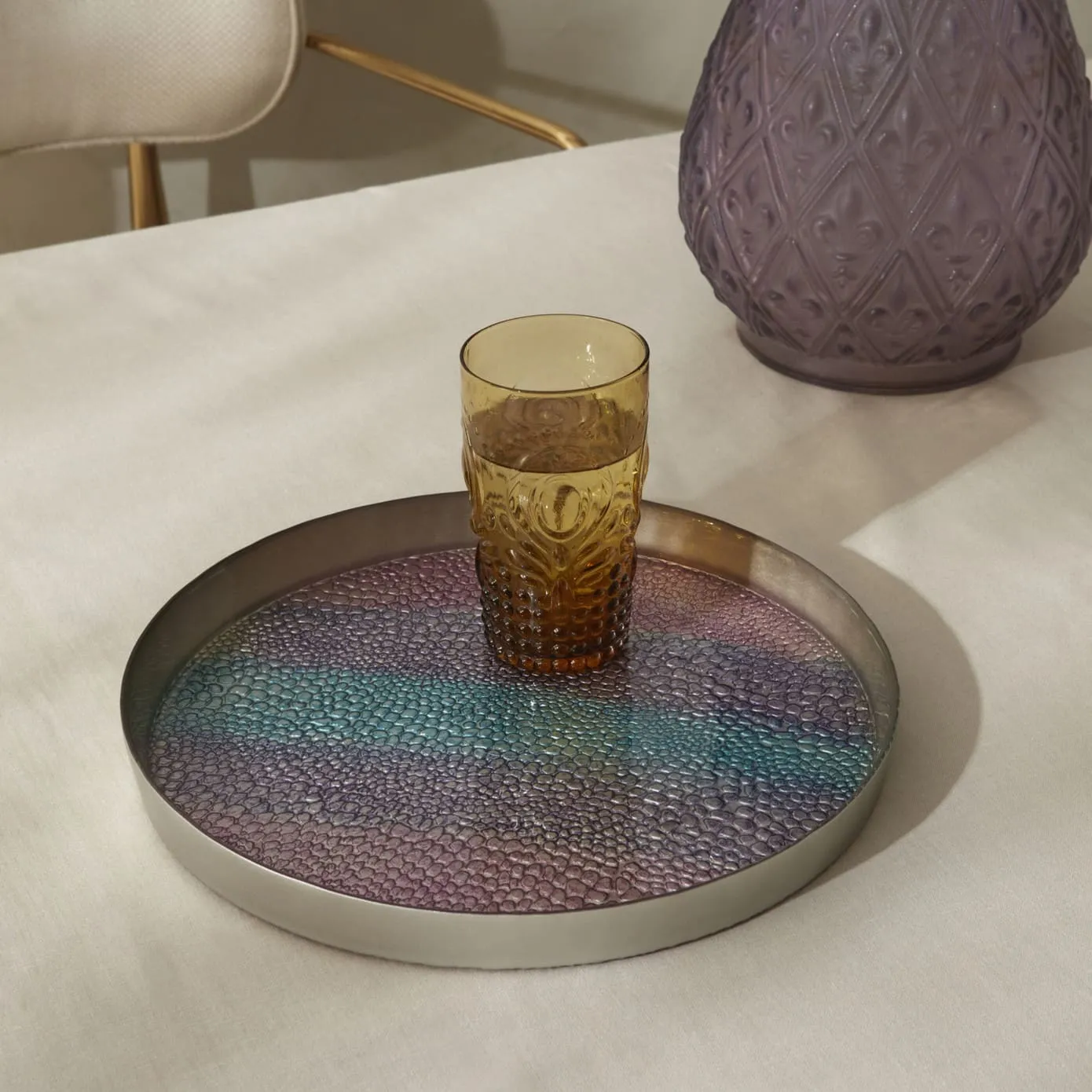 Karaca Home Ophidia Dekoratives Tablett 32 cm - Image 3