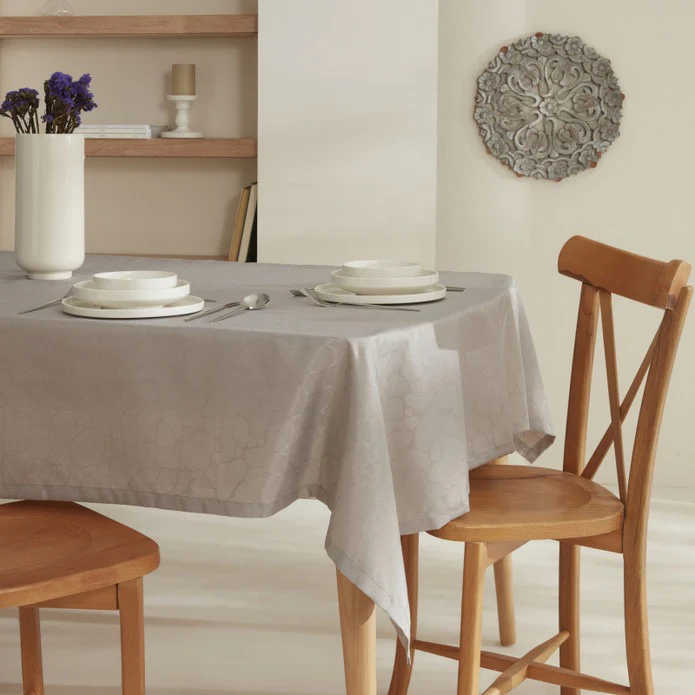 Karaca Home Pebble Tischdecke Grau, 140 x 200 cm - Image 2