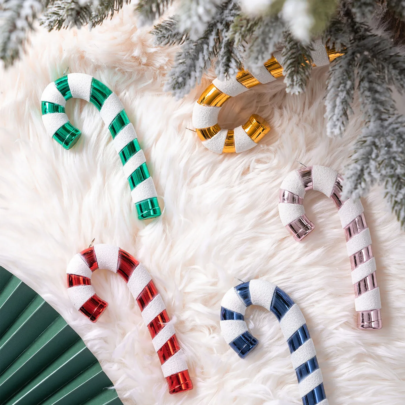 Karaca Home Weihnachten Zuckerstange Baumschmuck Set, 6 Teilig, 14 cm - Image 3