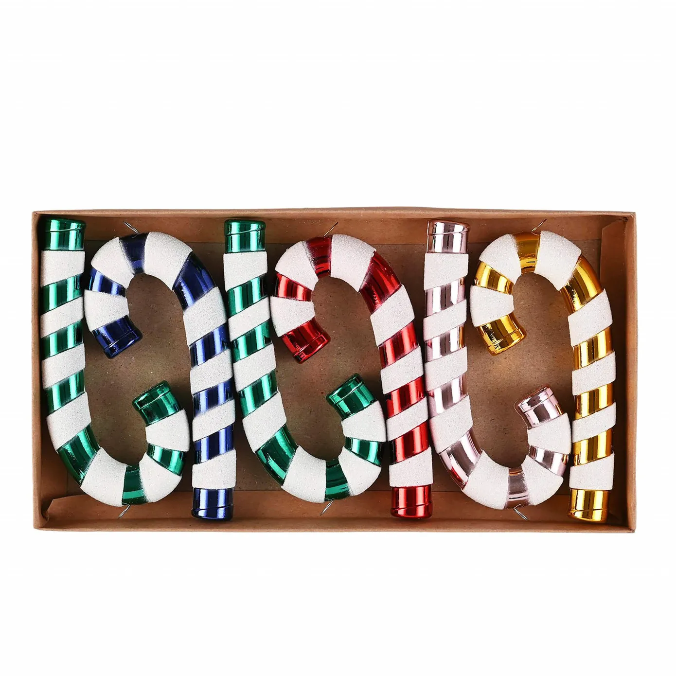 Karaca Home Weihnachten Zuckerstange Baumschmuck Set, 6 Teilig, 14 cm - Image 4