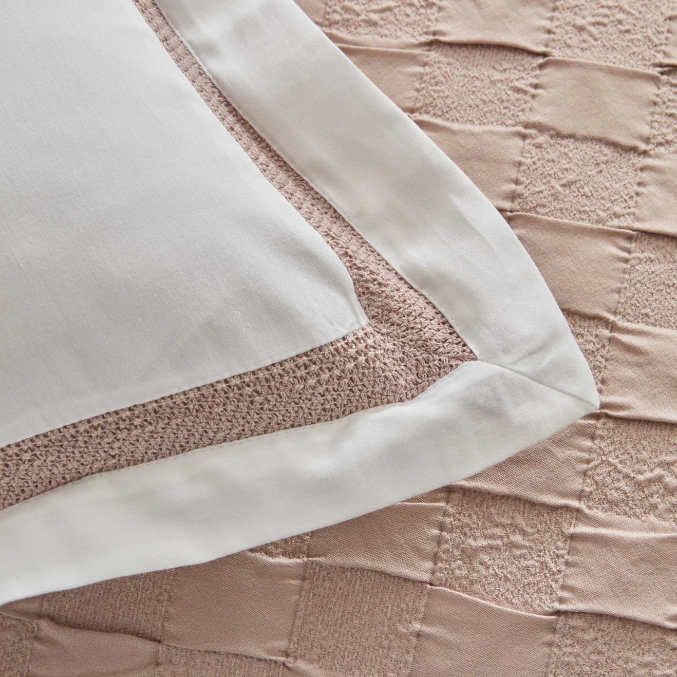 Karaca Home White Collection Braut Carina 80 Fäden 100% Baumwolle 8-teiliges Hochzeitsset Puder - Image 8
