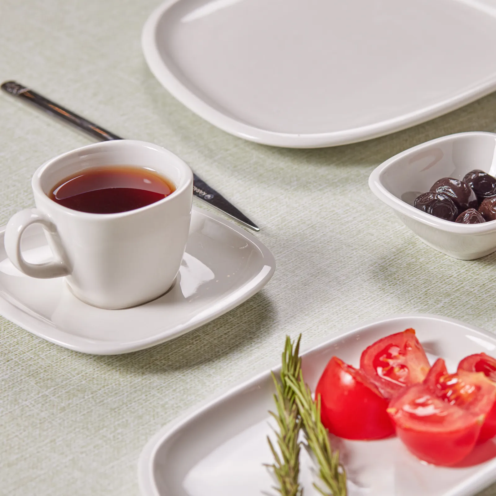 Karaca Lena für 6 Personen Frühstücksset und Servierschalen, 26 Teilig - Image 3