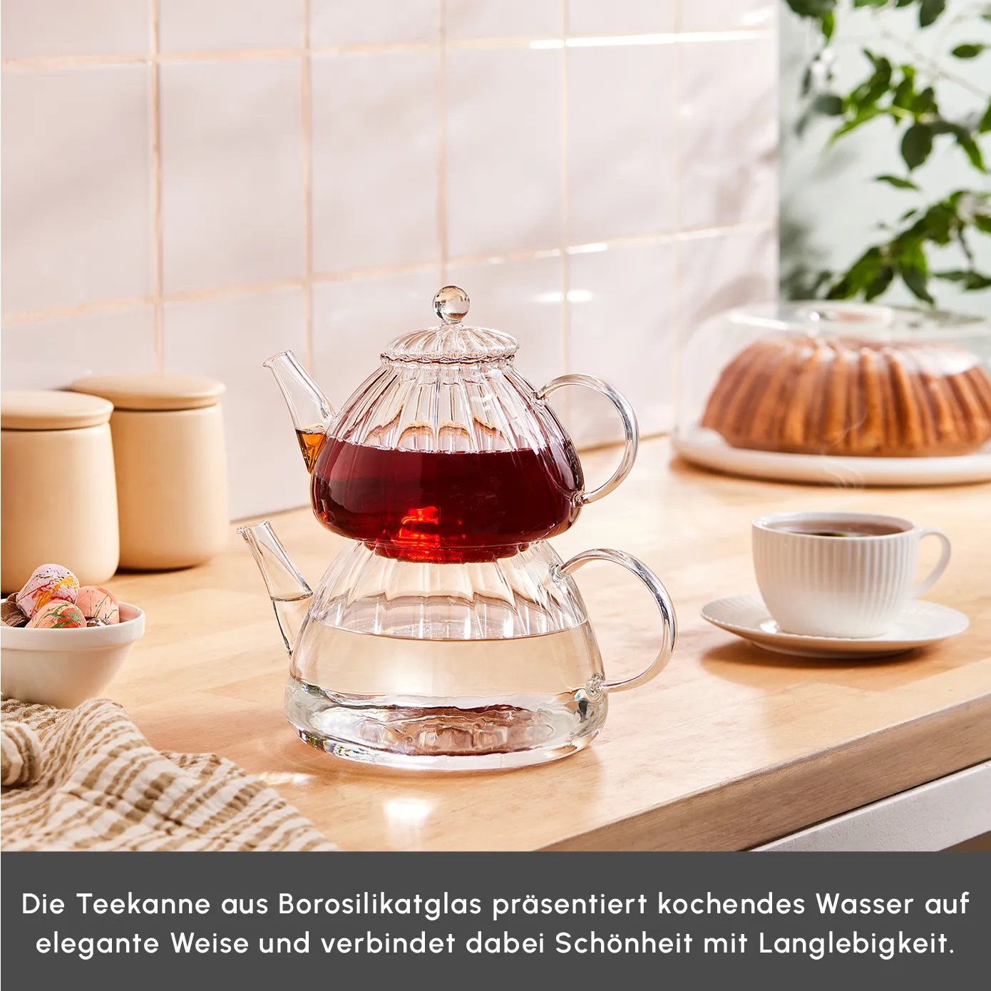 Karaca Lori Glas-Teekanne - Image 3