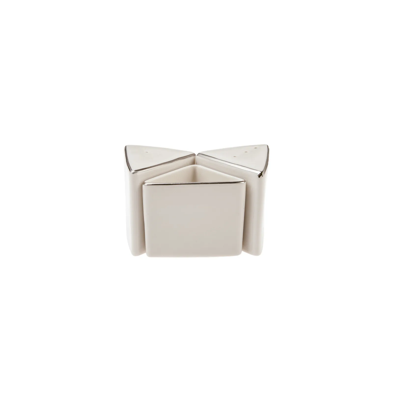 Karaca Lucia Cremegefarbenes 60 Teiliges Platin Tafelservice Für 12 Personen - Image 3