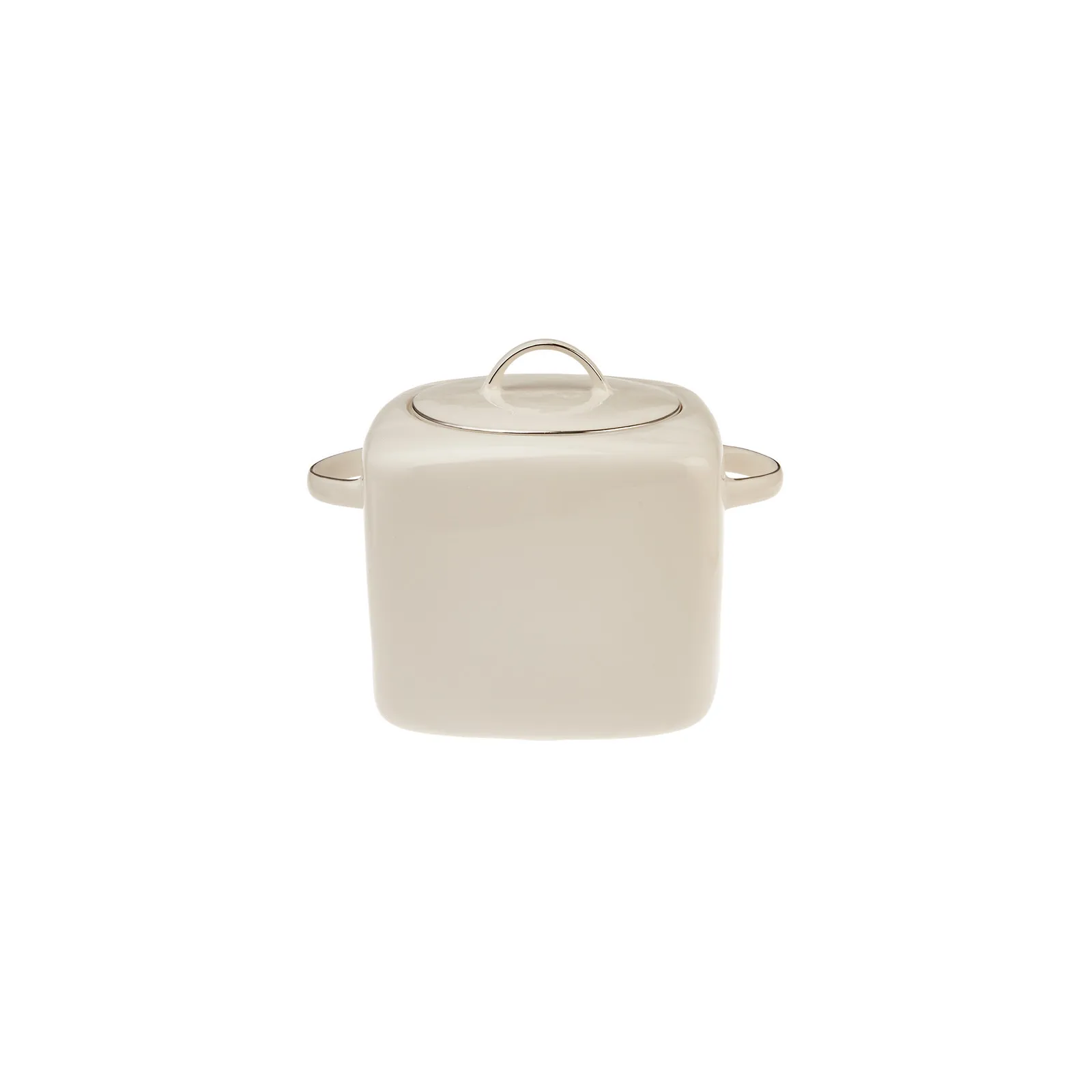 Karaca Lucia Cremegefarbenes 60 Teiliges Platin Tafelservice Für 12 Personen - Image 5