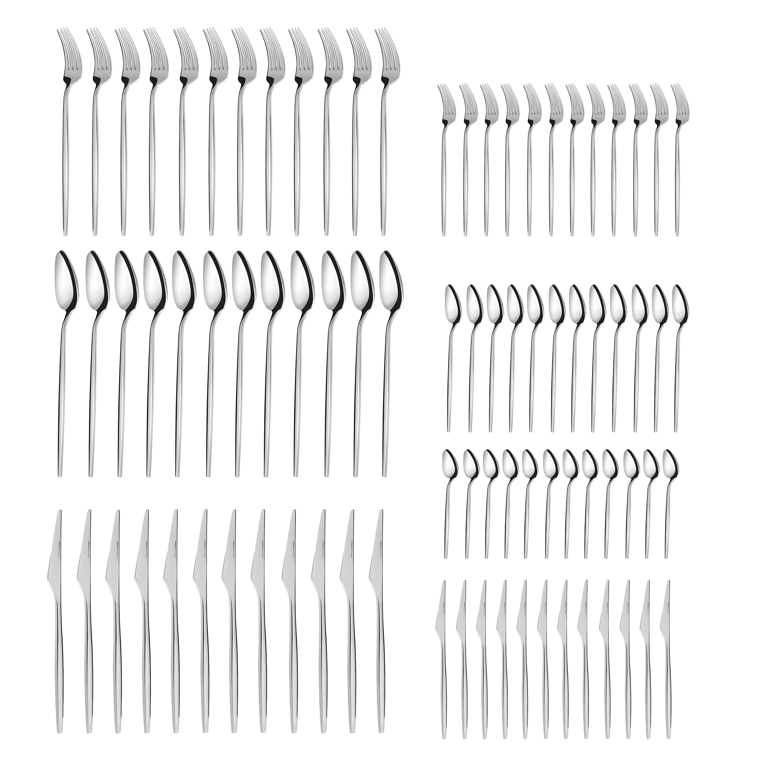 Karaca Moongate 316+ 84-Teiliges Premium Besteckset für 12 - In Box - Image 3
