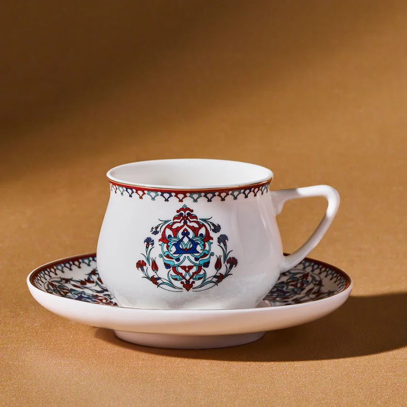 Karaca Nakkaş 12-teiliges Espressotassen-Set für 6 Personen - Image 2