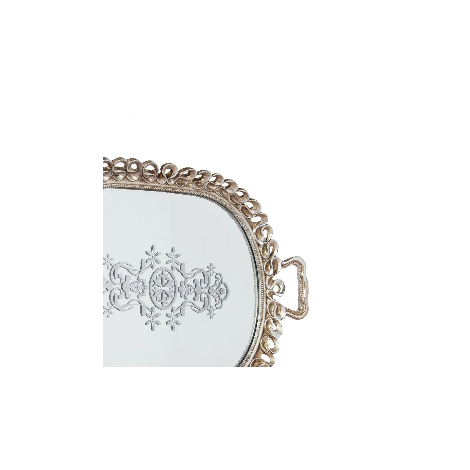 Karaca Nova Twist Dekoratives Tablett 52x32 cm - Image 3