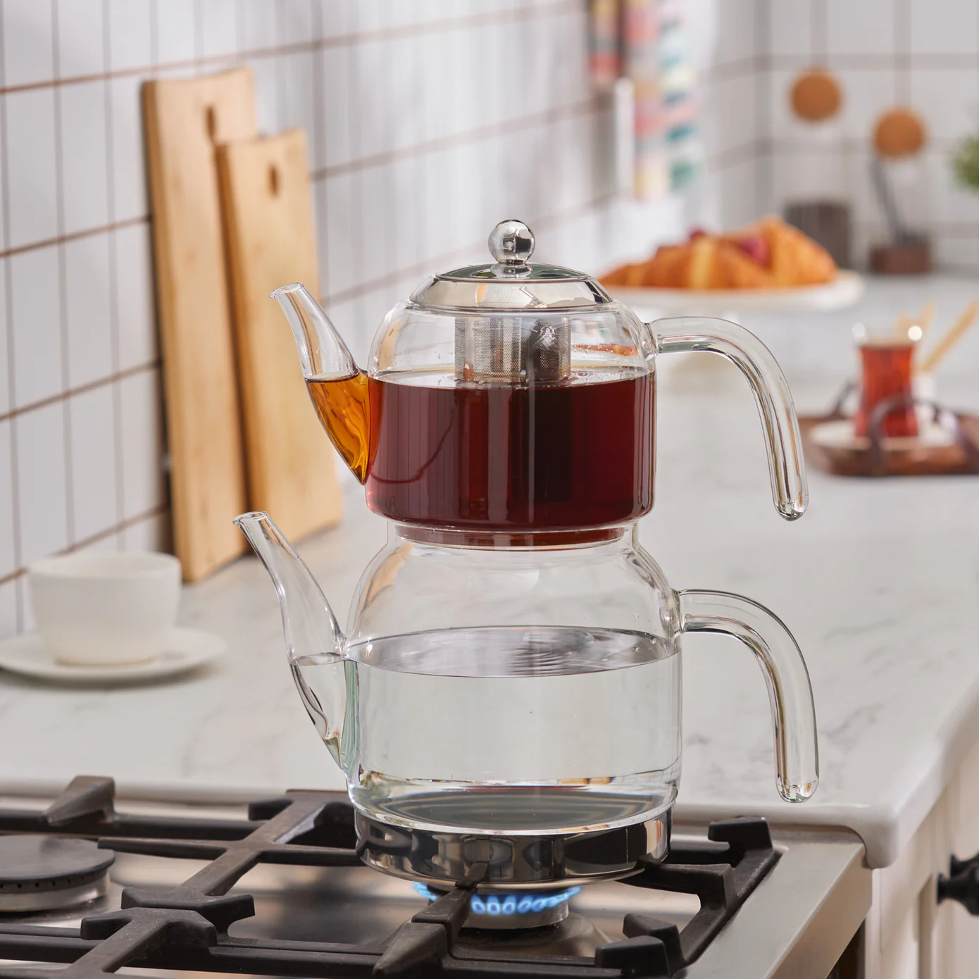 Karaca Panora Glas Teekanne - Image 3