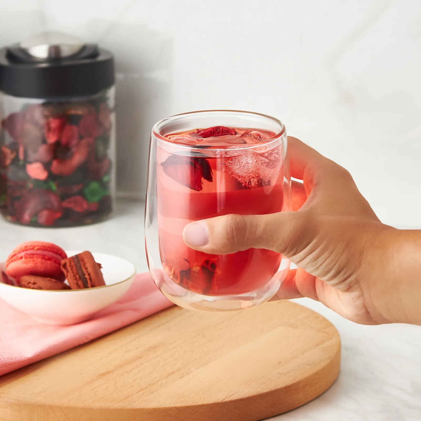 Karaca Pia Doppelwandiges Wasserglas 350 ml - Image 4