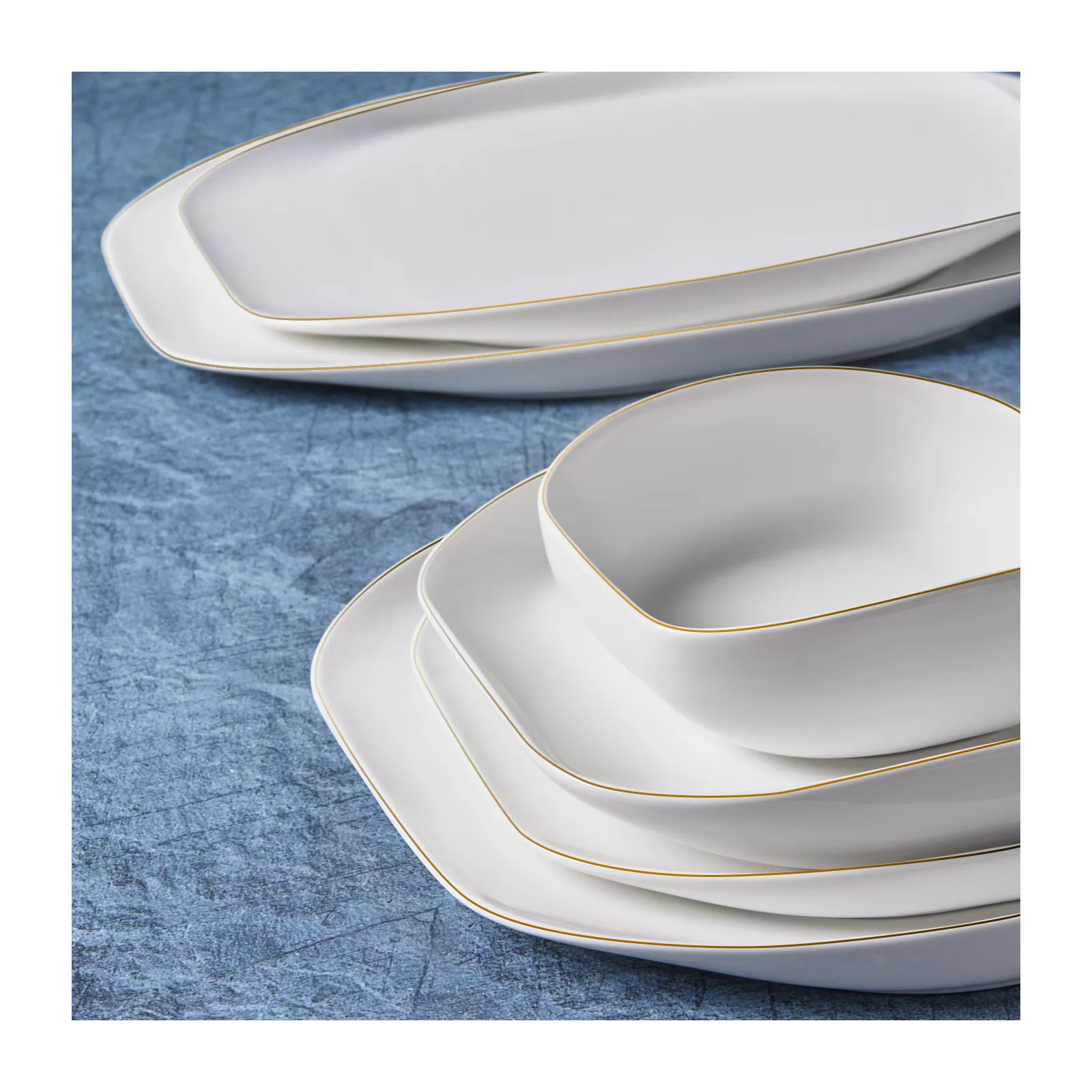 Karaca Plato für 12 Personen Geschirrset, 59 Teilig, New Generation Bone - Image 6