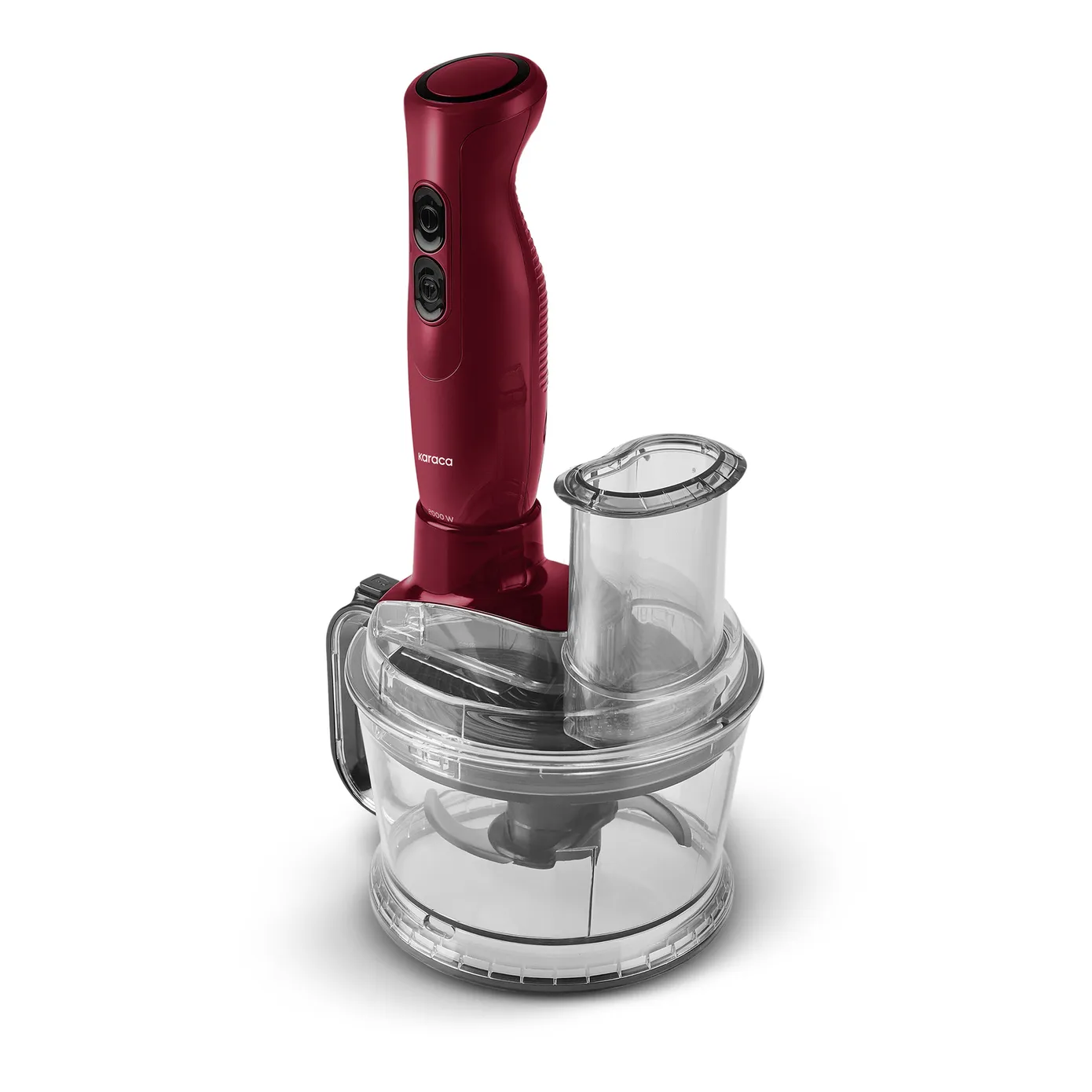 Karaca Pro-Multimax 6 in 1 Mehrzweck-Küchenmaschine, Rot, 2000W - Image 3