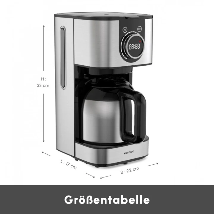 Karaca Series 2303 Stahl Filterkaffeemaschine - Image 2