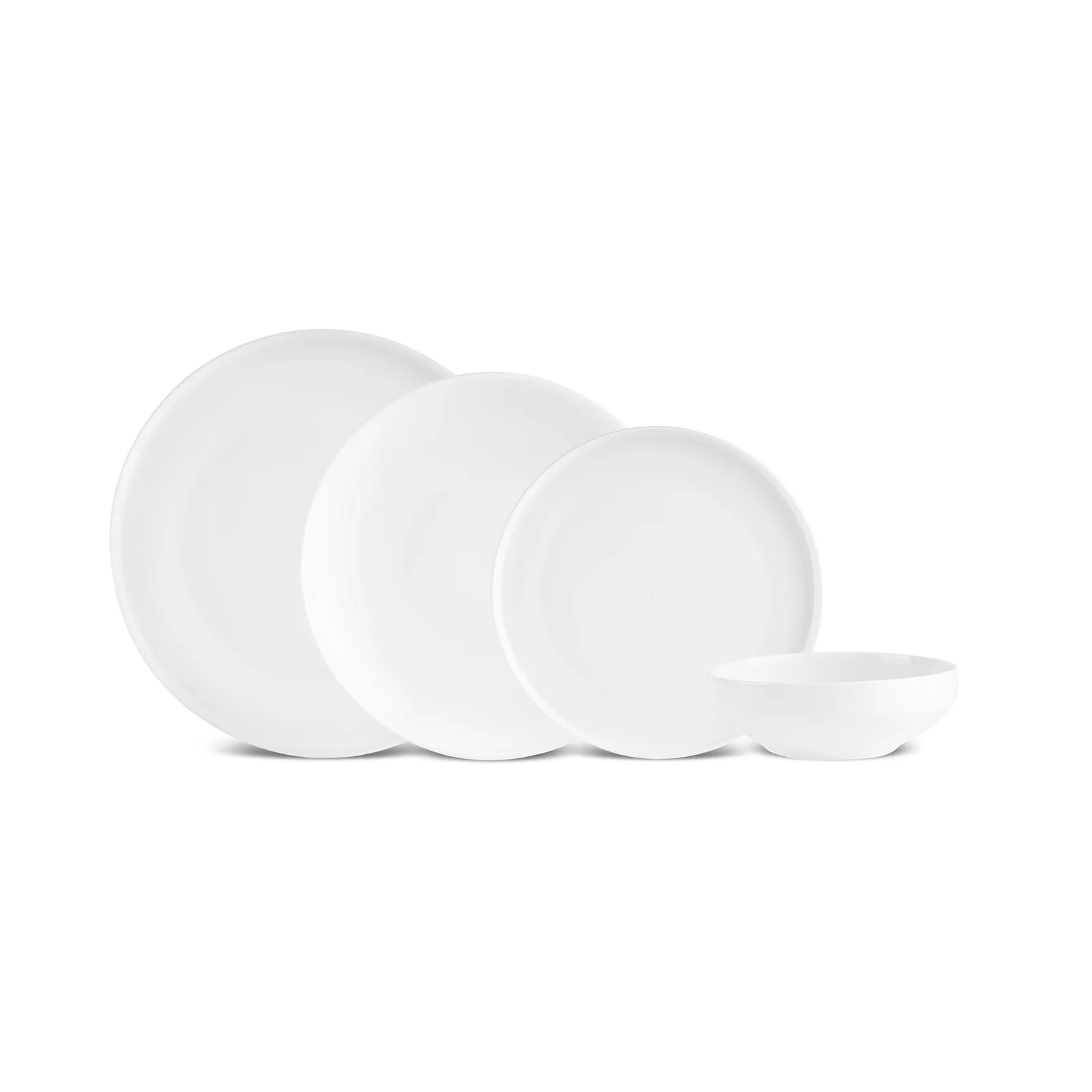 Karaca Streamline New Saturn Weiß 24-teiliges Tafelservice, 6 Personen - Image 12